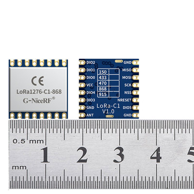 FCC/IC/CER认证|高灵敏度低功耗127X-C1系列LoRa射频模块性能介绍
